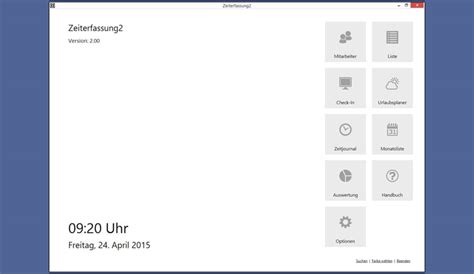 Softwarenetz Time registration 2.23