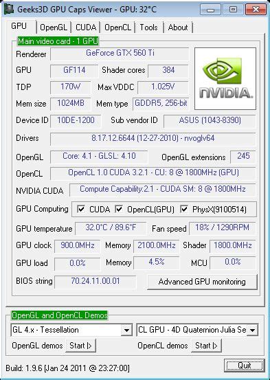 GPU Shark II 2.5.0