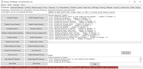 Windows 10 Debloater 2.6.11