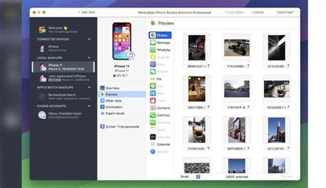 Reincubate iPhone Backup Extractor
